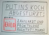 Cartoon: Putins Koch abgestürzt (small) by Müller tagged putin,koch,russland