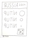 Cartoon: Russia 2024 (small) by Müller tagged russland,wahl,gulag