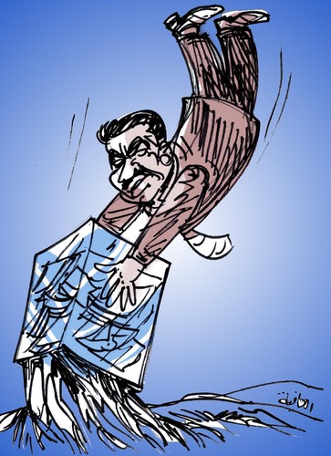 Cartoon: le vent (medium) by alafia47 tagged election