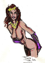 Cartoon: Heart of Death (small) by Toonstalk tagged sexy,burlesque,nude,model,sensual