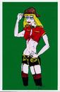 Cartoon: Oh Canada (small) by Toonstalk tagged canada,mountie,police,burlesque,sexy,costume,royal,canadian