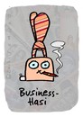 Cartoon: Hasi 101 (small) by schwoe tagged hasi,hase,business,geschäft,firma,wirtschaft,geld,krawatte