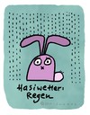 Cartoon: Hasi 3 (small) by schwoe tagged hase,regen,wetter,schirm,tief
