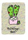Cartoon: Hasi 46 (small) by schwoe tagged hasi,hase,jahreszeiten,frühling,blüten,blühen,grün