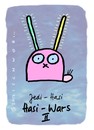 Cartoon: Hasi 67 (small) by schwoe tagged hase,hasi,jedi,jediritter,laser,laserschwert,starwars