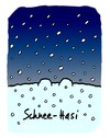Cartoon: Hasi 90 (small) by schwoe tagged hasi,hase,schnee,weiß,schneienwinter,frost