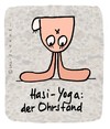 Cartoon: Hasi 9 (small) by schwoe tagged hase,yoga,kopfstand,ohren,fitness,wellness