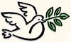 Cartoon: PAX (small) by RnRicco tagged dove pidgeon peace branch twig olive