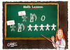 Cartoon: Math lesson (small) by corne tagged math2022 organs donor health education death teacher math lesson