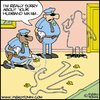Cartoon: Crime scene (small) by Piero Tonin tagged piero,tonin,police,crime,scene,surreal