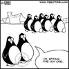 Cartoon: Hot girlfriend (small) by Piero Tonin tagged piero tonin penguin penguins animal animals love sex relationship relationships date dates dating