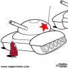 Cartoon: Nothing new (small) by Piero Tonin tagged tibet china tienanmen tibetan monk monks 