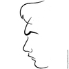 Cartoon: Self Portrait (small) by Piero Tonin tagged piero,tonin,minimalist,self,portrait,portraits