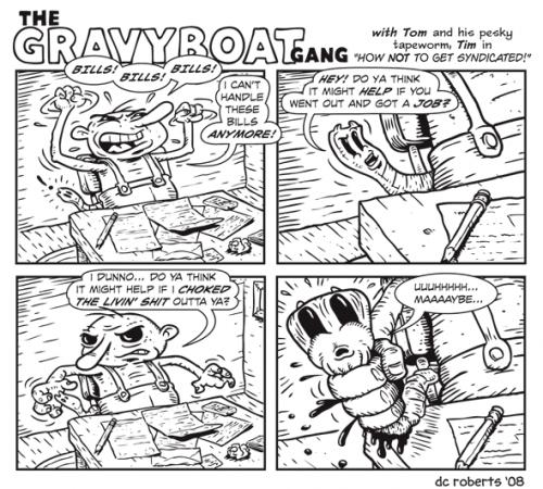 Cartoon: More Gravyboat Gang! (medium) by monsterzero tagged cartoon,comic,humor,underground