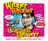 Cartoon: Winner Winner Chicken Dinner! (small) by monsterzero tagged charlie sheen winner chicken