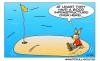 Cartoon: Insel 1 (small) by cwtoons tagged sport,golf,insel,hase
