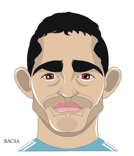 Cartoon: Iker Casillas (medium) by bacsa tagged iker,casillas