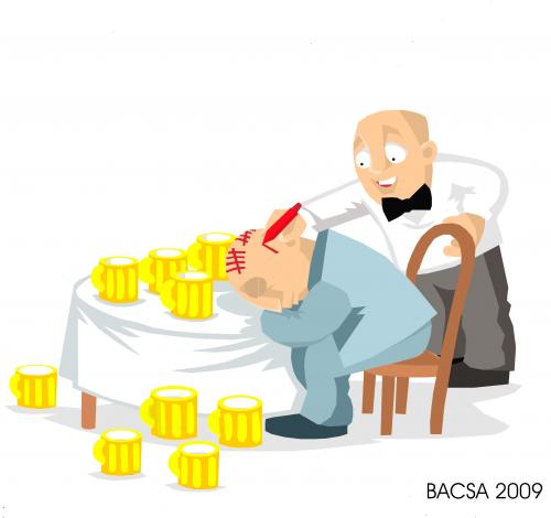 Cartoon: Register (medium) by bacsa tagged register