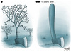 Cartoon: Enviroment (small) by bacsa tagged tree