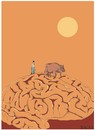 Cartoon: No comment (small) by bacsa tagged no,comment