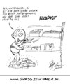 Cartoon: Karikatur Feldpost Skandal (small) by Clemens tagged karikatur,feldpost,bundeswehr,bundesnachrichtendienst,skandal
