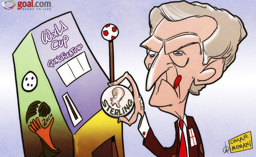 Cartoon: Hodgson gambles on Sterling (medium) by omomani tagged roy,hodgson,england,raheem,sterling,world,cup,qualifications
