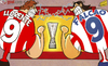 Cartoon: 2011-2012 Europa League Final (small) by omomani tagged atletico,madrid,bilbao,europa,league,falcao,llorente
