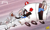 Cartoon: De Laurentiis the Chaser (small) by omomani tagged aurelio,de,laurentiis,higuain,napoli