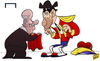 Cartoon: Diego Costa switches to Spain (small) by omomani tagged brazil,del,bosque,diego,costa,spain