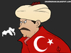 Cartoon: Erdogan II (small) by omomani tagged erdogan,turkey,arab