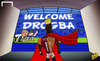 Cartoon: Return of the king Drogba (small) by omomani tagged champions,league,chelsea,drogba,galatasaray,john,terry,lampard,mourinho