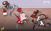 Cartoon: Scholes orders Welbeck (small) by omomani tagged danny,wellbeck,england,italy,pirlo,scholes,world,cup,2014
