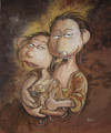 Cartoon: Die Siamesischen Zwillinge (small) by Uschi Heusel tagged ratte,ludwig,zwillinge,rekord,katze,unterleib