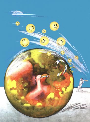 Cartoon: Babyball (medium) by willemrasingart tagged babies