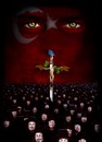 Cartoon: Procession (small) by willemrasingart tagged turkey,2013