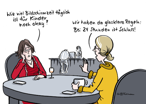 Cartoon: 24-h-Grenze (medium) by Pfohlmann tagged handy,smartphone,sucht,abhängigkeit,dopamin,kinder,jugendliche,familie,mutter,mütter,erziehung,bildschirmzeit,display,grenze,begrenzung,stunden,tag,eltern,plattformen,tiktok,instagram,snapchat,youtube,handy,smartphone,sucht,abhängigkeit,dopamin,kinder,jugendliche,familie,mutter,mütter,erziehung,bildschirmzeit,display,grenze,begrenzung,stunden,tag,eltern,plattformen,tiktok,instagram,snapchat,youtube