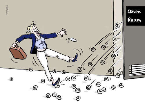 Cartoon: AfD-Mails (medium) by Pfohlmann tagged afd,emails,datenleck,leak,datenklau,hacker,hack,it,weidel,gauland,interna,hetze,korrespondenz,afd,emails,datenleck,leak,datenklau,hacker,hack,it,weidel,gauland,interna,hetze,korrespondenz