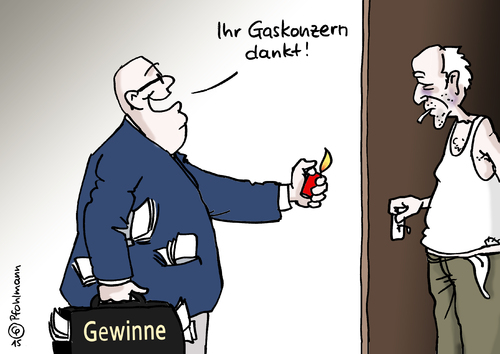 Cartoon: Ihr Gaskonzern dankt (medium) by Pfohlmann tagged karikatur,cartoon,2015,color,farbe,deutschland,gas,gaspreise,konsumenten,preissenkung,gewinne,weitergabe,energiepreise,feuerzeug,danken,danke,konzern,gaskonzern,energiekonzern,karikatur,cartoon,2015,color,farbe,deutschland,gas,gaspreise,konsumenten,preissenkung,gewinne,weitergabe,energiepreise,feuerzeug,danken,danke,konzern,gaskonzern,energiekonzern