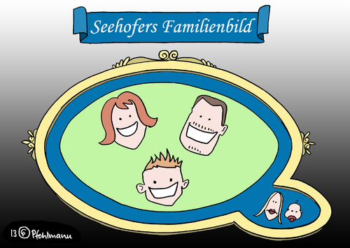 Seehofers Familienbild