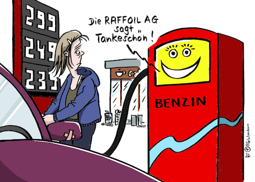 Cartoon: Tankeschön (medium) by Pfohlmann tagged benzinpreis,spritpreise,tankstelle,auto,pkw,nahost,krieg,iran,israel,usa,hormus,tanker,verbraucher,autofahrer,dankeschön,profit,übergewinn,zapfsäule,benzinpreis,spritpreise,tankstelle,auto,pkw,nahost,krieg,iran,israel,usa,hormus,tanker,verbraucher,autofahrer,dankeschön,profit,übergewinn,zapfsäule