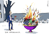 Cartoon: Der Verbrenner (small) by Pfohlmann tagged wissing,verbrenner,verkehr,verkehrsminister,umwelt,klima,eu,koalition,bundesregierung,fdp,ampelkoalition,auto,autoindustrie,abgase,emissionen,ampel,feuer