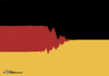 Cartoon: Die Mittelschicht bricht weg (small) by Pfohlmann tagged deutschland,flagge,fahne,mittelschicht,schicht,unterschicht,oberschicht,klassen,gesellschaft,spaltung,schere,arm,reich,schwarz,gelb,koalition,regierung
