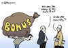 Cartoon: Hartz IV-Bonus (small) by Pfohlmann tagged hartz,iv,erhöhung,bonus,bank,banken,bankmanager,bankenkrise