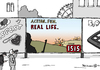 Cartoon: ISIS Kampagne (small) by Pfohlmann tagged karikatur,cartoon,color,farbe,2014,deutschland,is,isis,islamischer,staat,terrorgruppe,terrormiliz,terroristen,islamisten,anwerbung,werbung,plakat,rekrutierung,action,fun,real,life,abenteuer,kampagne