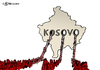 Cartoon: Kosovo blutet aus (small) by Pfohlmann tagged karikatur,cartoon,2015,color,farbe,kosovo,flucht,asyl,asylanträge,blut,ausbluten,auswanderung,migration,einwanderung,migranten,deutschland,steigerung