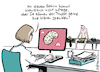 Cartoon: Organ-Musterung (small) by Pfohlmann tagged musterung,bundeswehr,organspende,fachkräftemangel,gehirn,hirn,iq,intelligenz,truppe,niere,nieren,eignungstest
