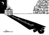Cartoon: Schattenwirtschaft (small) by Pfohlmann tagged schattenwirtschaft,schwarzarbeit,weihnachten,geschenk,weihnachtsgeschenk,päckchen,paket,schatten,finanzkrise,wirtschaftskrise,krise