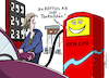 Cartoon: Tankeschön (small) by Pfohlmann tagged benzinpreis,spritpreise,tankstelle,auto,pkw,nahost,krieg,iran,israel,usa,hormus,tanker,verbraucher,autofahrer,dankeschön,profit,übergewinn,zapfsäule