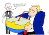 Cartoon: Trumphalm (small) by Pfohlmann tagged usa,russland,ukraine,putin,trump,verhandlungen,krieg,frieden,strohhalm,trinkhalm,plastik,rohstoffe,deal,autokraten,diktatoren,imperialismus