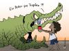 Cartoon: Wasser-Tränen (small) by Pfohlmann tagged krokodilstränen,wasserforum,wasserwirtschaft,privatisierung,istanbul,wasserknappheit,ressourcen,trinkwasser